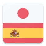 japanese spanish dictionary android application logo